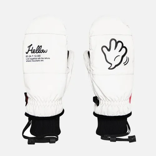 2526 HELLOW REAL SOFT MITT WHITE