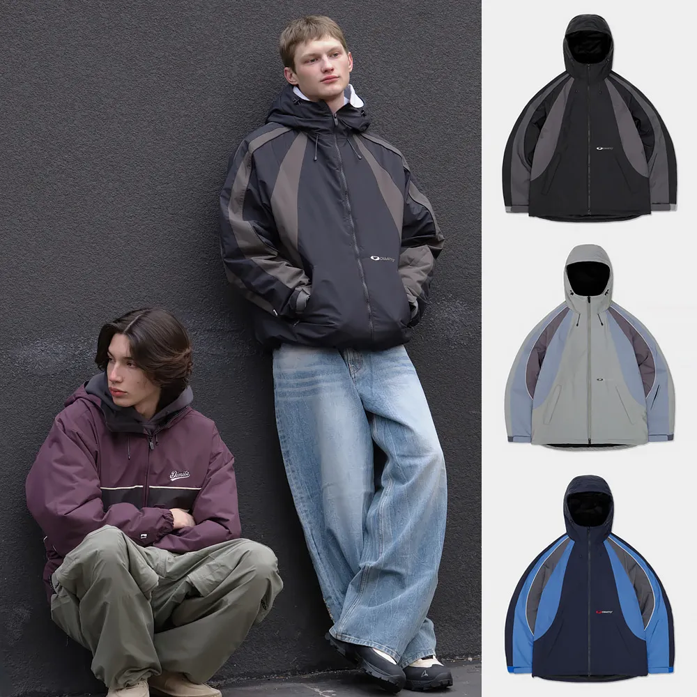 2526 DIMITO WAVE PADDED JACKET