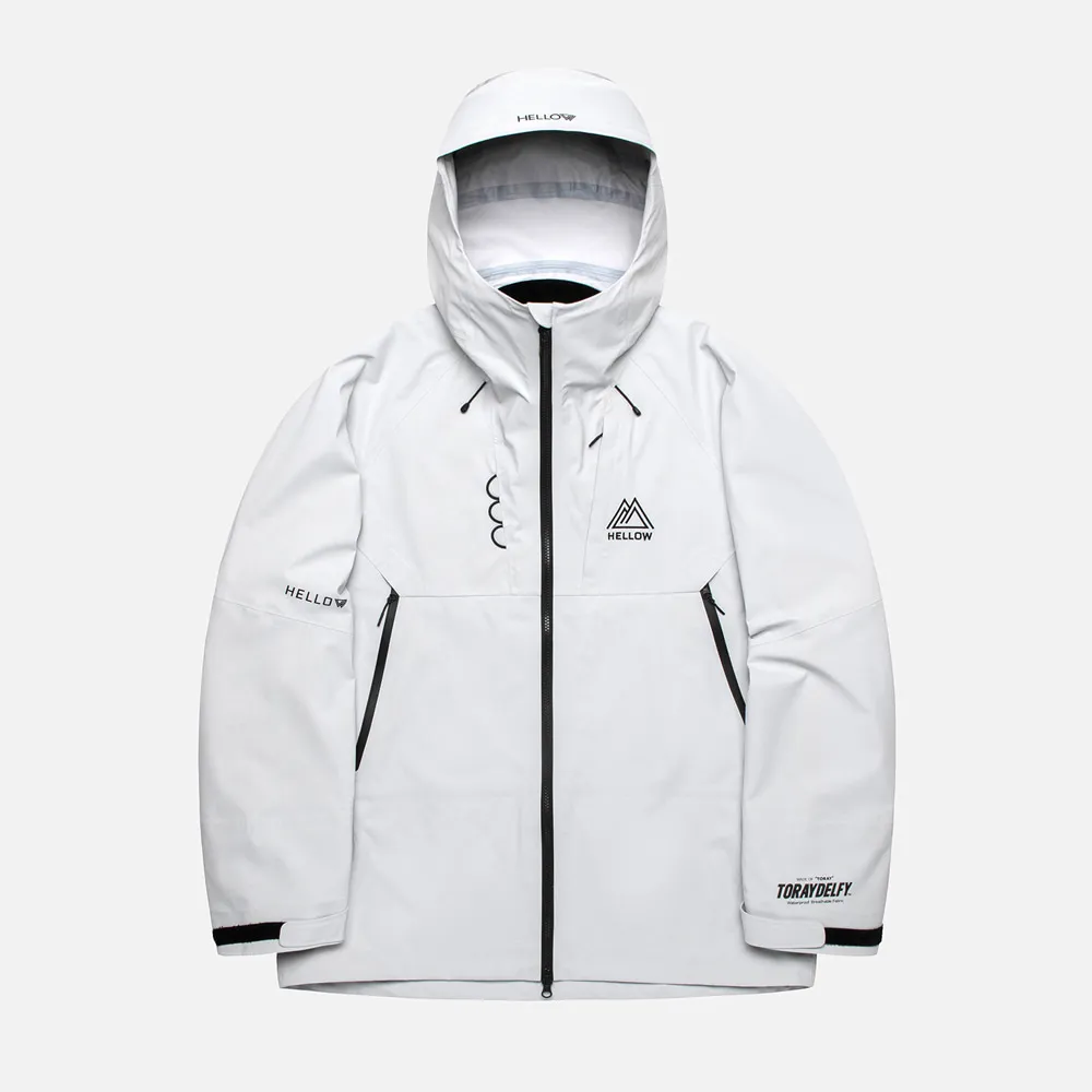 2526 AURA 3L JACKET QUILT GREY