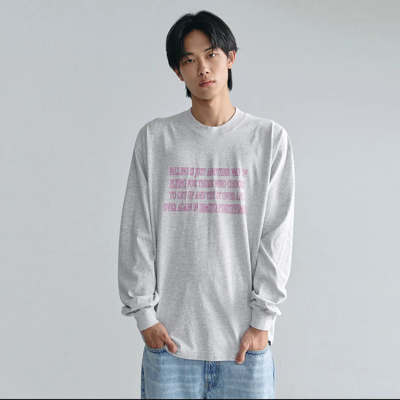 2627 DIMITO DMT FLOW LSV GD 6.5OZ TEE ASH