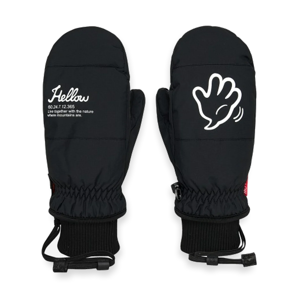 2526 HELLOW REAL SOFT MITT BLACK