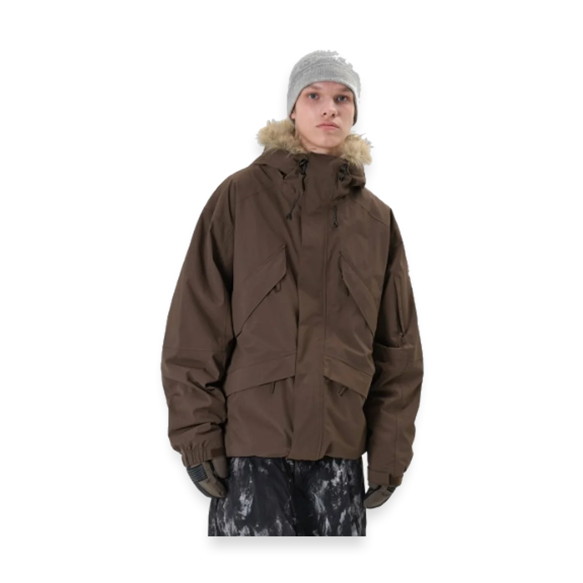 2526 DIMITO SHADOW JACKET BROWN