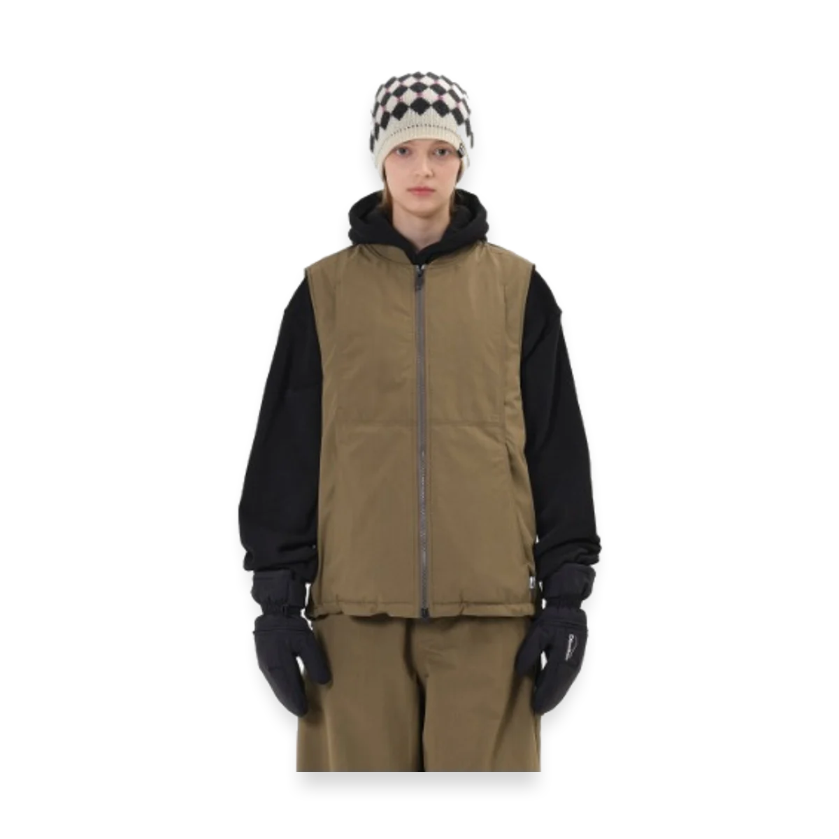 2526 DIMITO OVER VEST FADE WALNUT