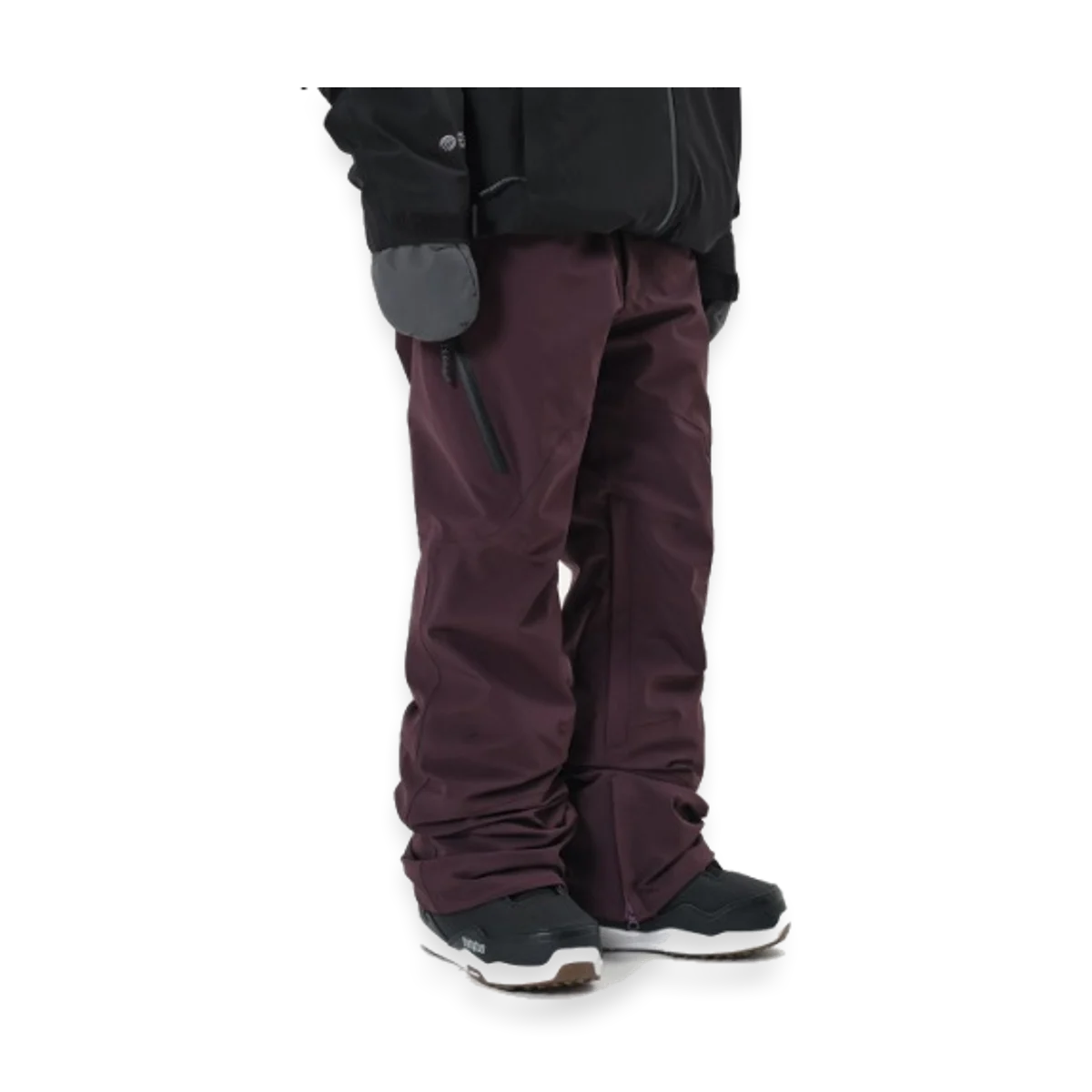 2526 DIMITO 25 BIO SLIM PANTS SLIM FIT WINE