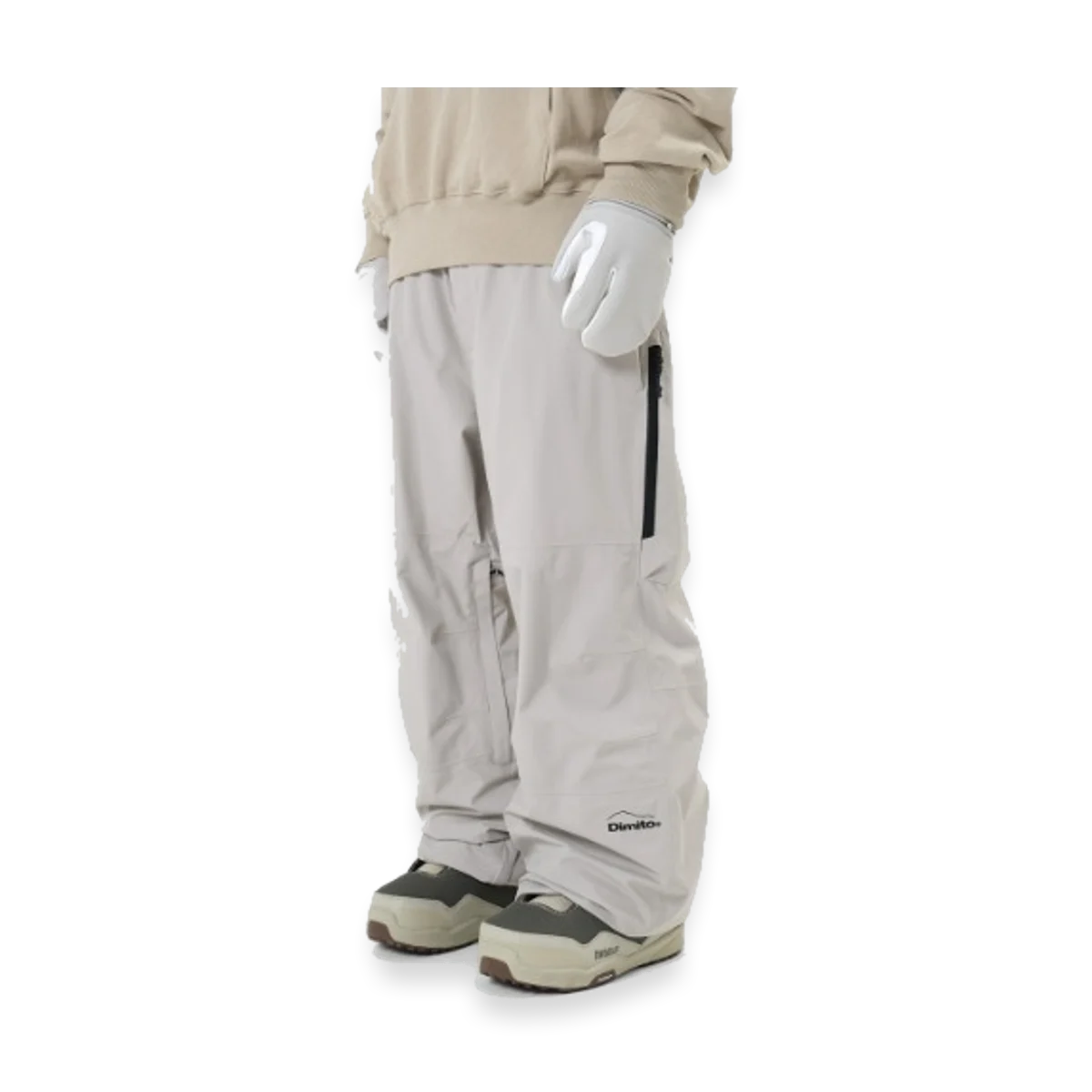 2526 DIMITO BARRIER PANTS RELAXED OATMEAL