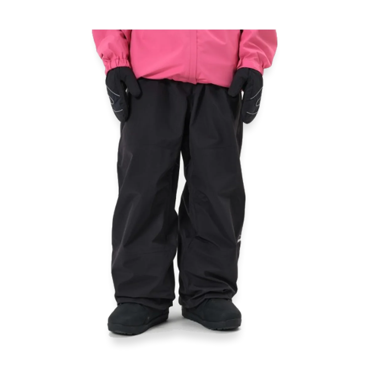 2526 DIMITO AIR VENT BANDED PANTS WIDE FIT LV.1 BLACK