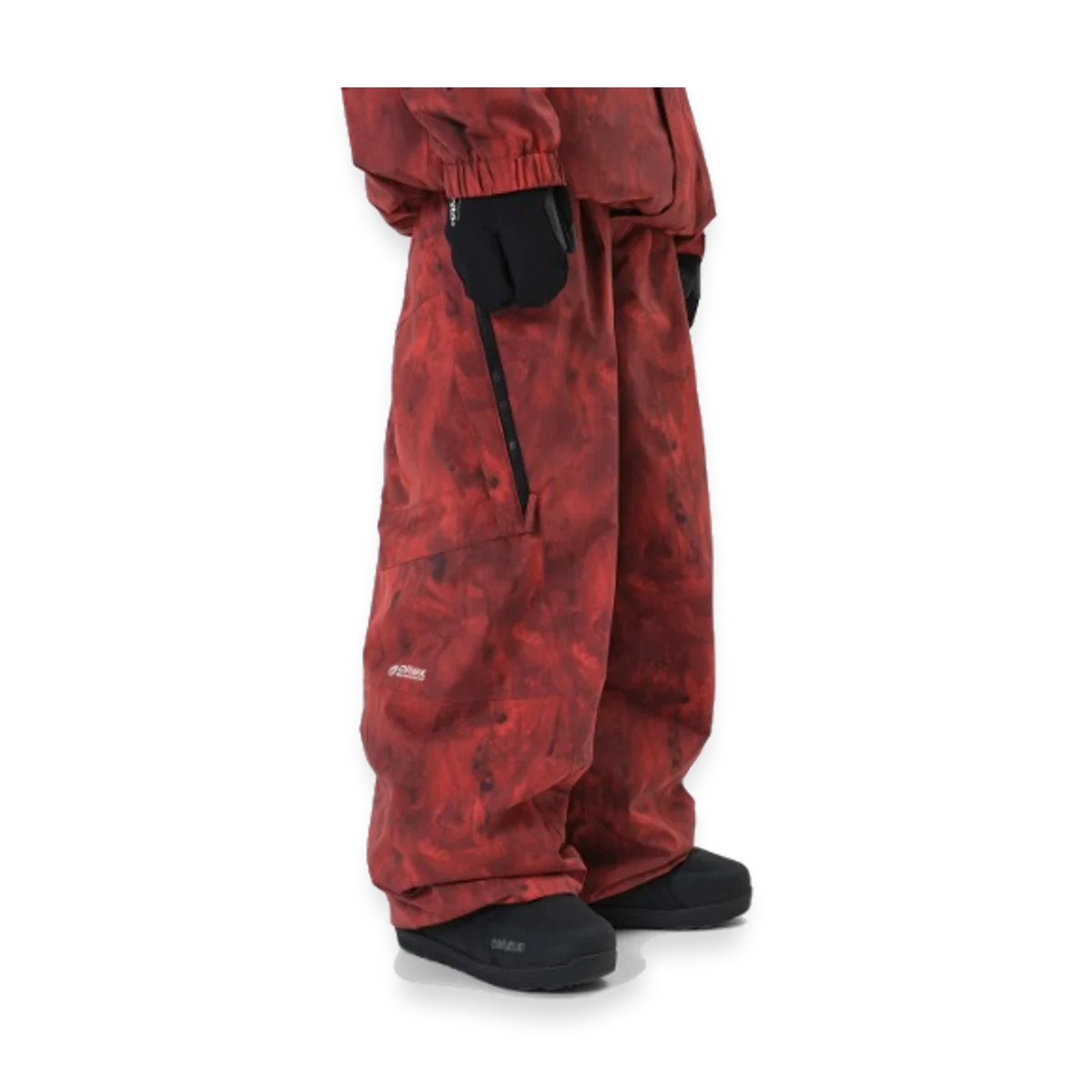 2526 DIMITO GIANT CARGO PANTS WIDE FIT LV.2 MARBLE RED