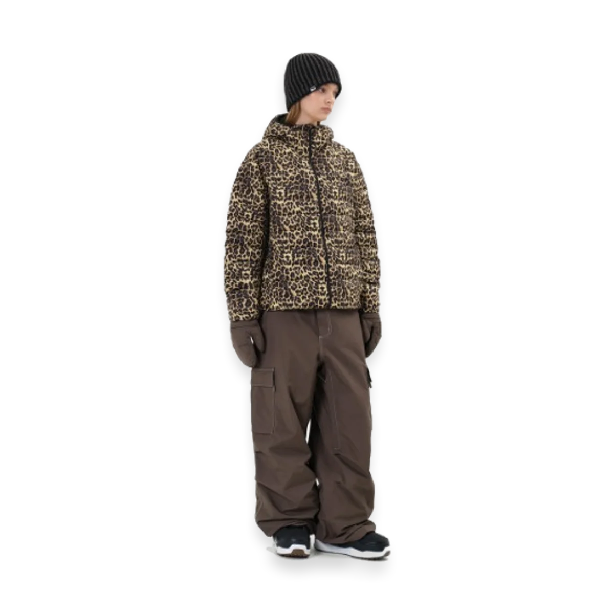 2526 DIMITO WORKS LINE PANTS WIDE FIT LV.1 DARK BROWN