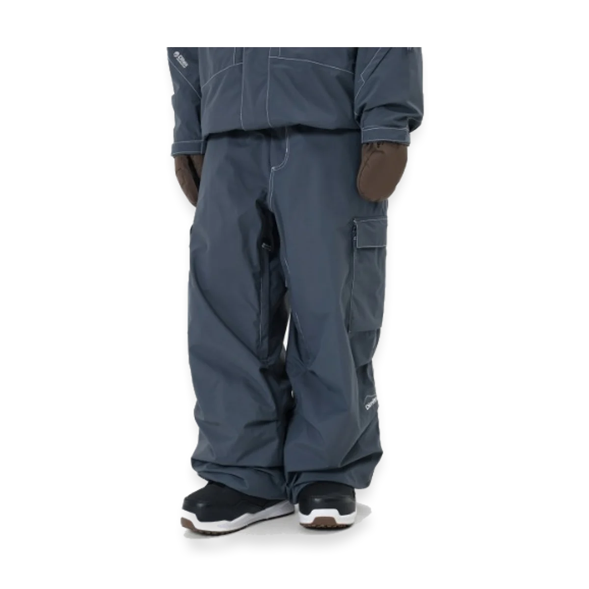 2526 DIMITO WORKS LINE PANTS WIDE FIT LV.1 DARK SLATE