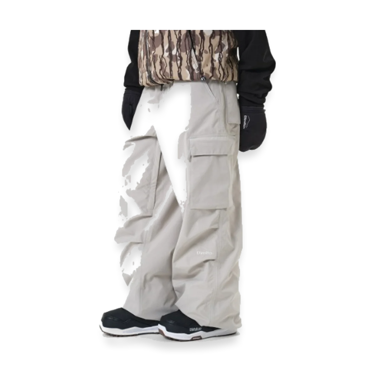 2526 DIMITO WORKS LINE PANTS WIDE FIT LV.1 OATMEAL