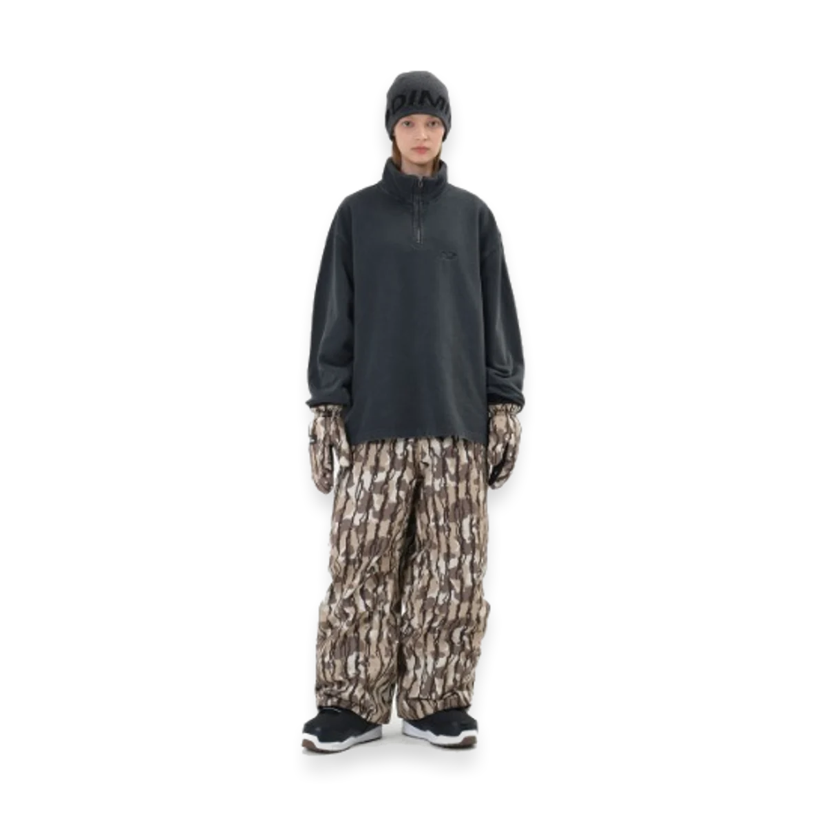 2526 DIMITO CARPENTER WIDE PANTS WIDE FIT LV.1 HAE DESERT CAMO