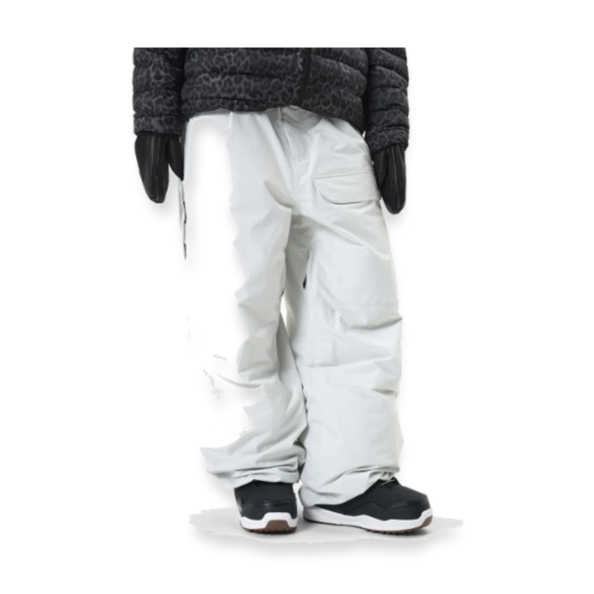 2526 DIMITO DECK WIDE BANDED PANTS WIDE FIT LV.2 WHITE