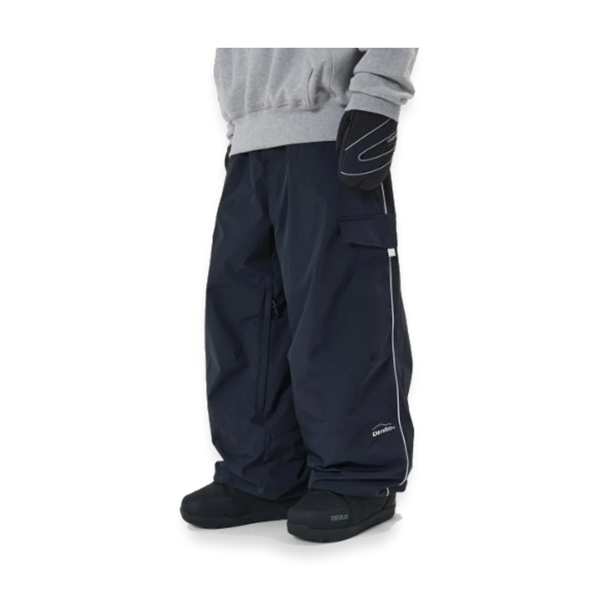 2526 DIMITO 25 AIR FORCE BANDED PANTS WIDE FIT LV.1 DARK NAVY