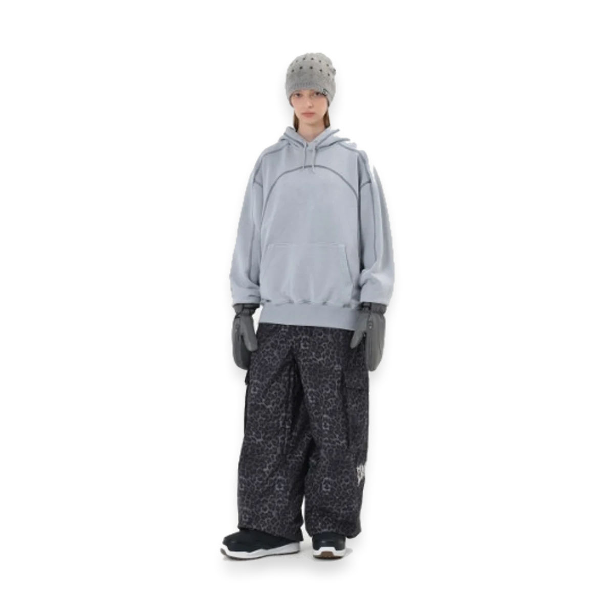 2526 DIMITO LINE STITCHED GD HOODIE ICE