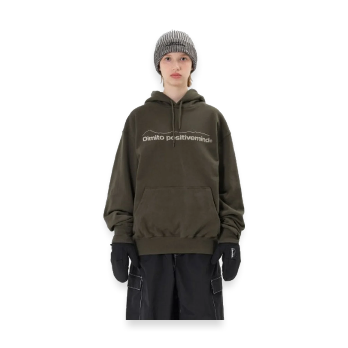 2526 DIMITO MT OG LOGO HOODIE OLIVE KHAKI