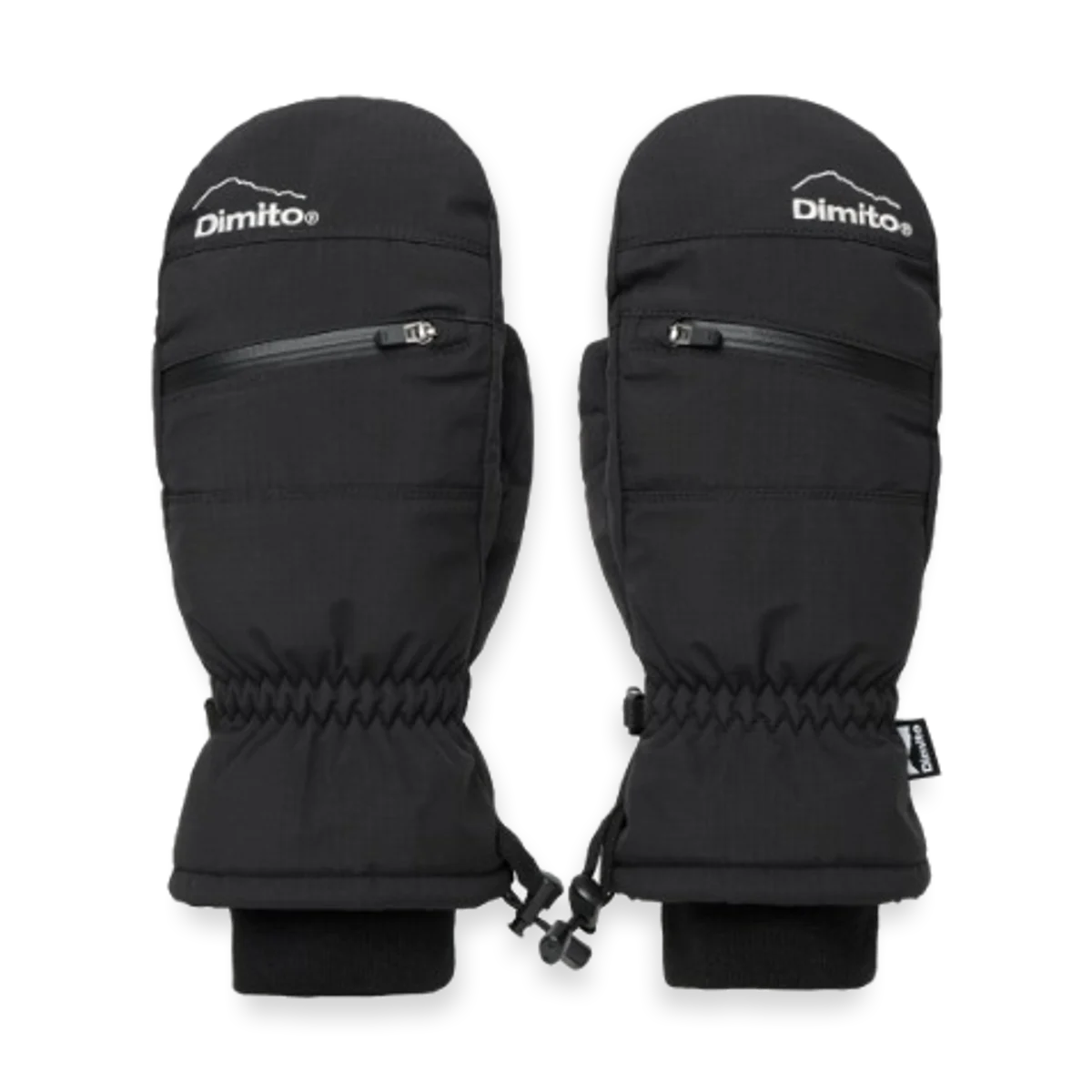 2526 DIMITO BLOCK VENT MITTEN BLACK