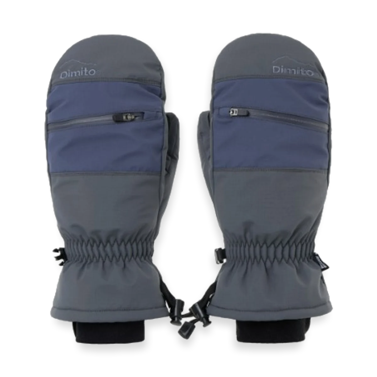2526 DIMITO BLOCK VENT MITTEN DARK SHADOW