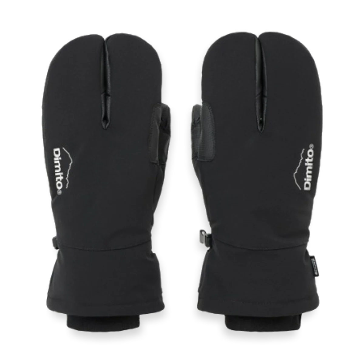 2526 DIMITO 3-FINGER MITTEN BLACK