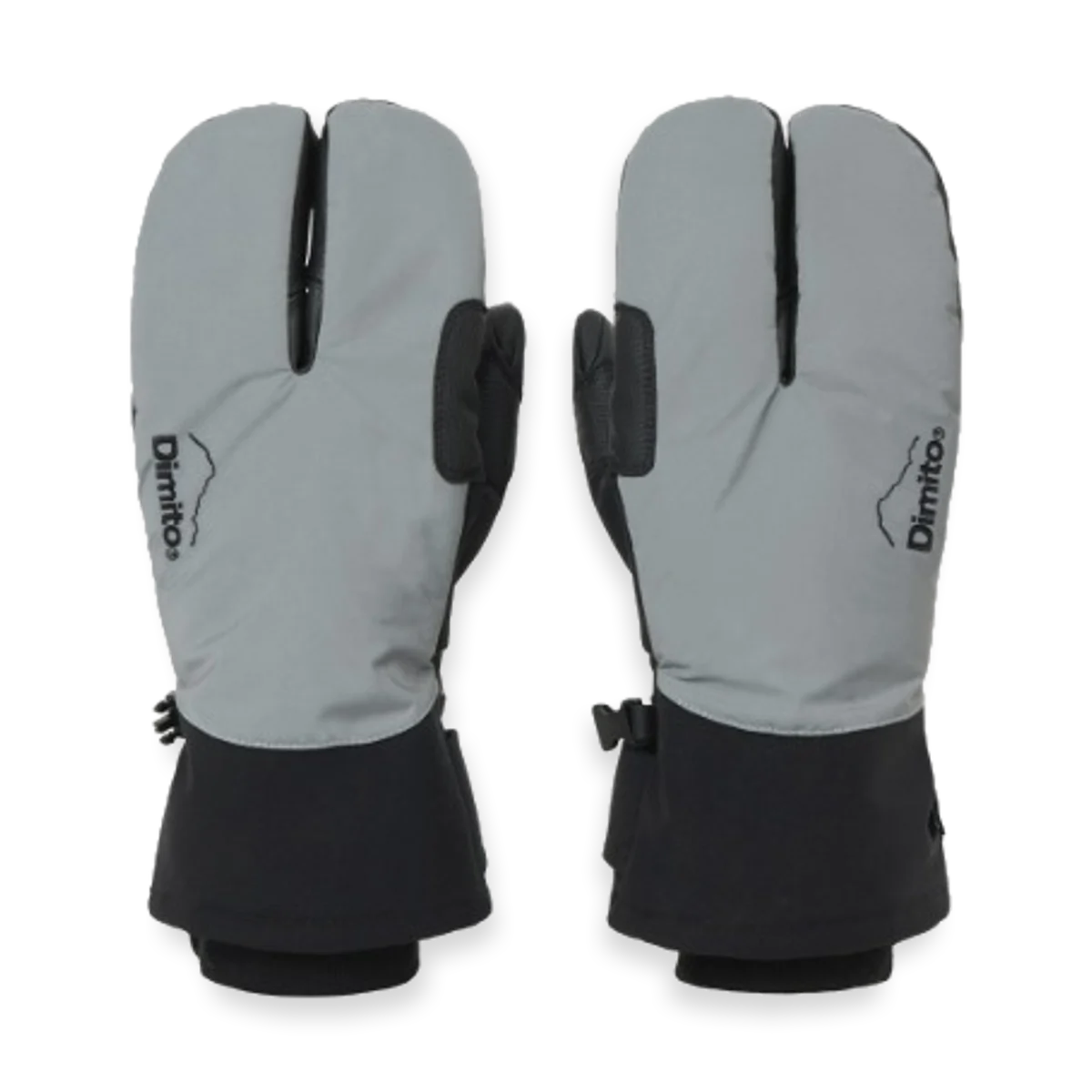 2526 DIMITO 3-FINGER MITTEN REFLECTIVE SILVER