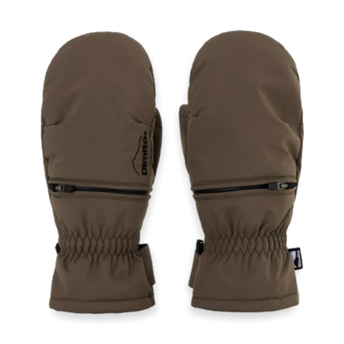 2526 DIMITO 25 EASY OPEN MITTEN DARK BROWN