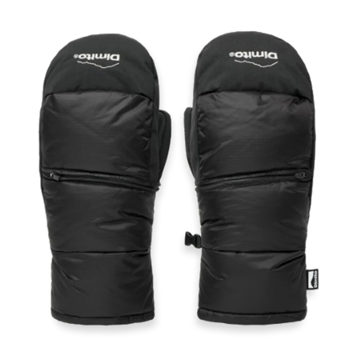 2526 DIMITO EASY OPEN DOWN MITTEN BLACK