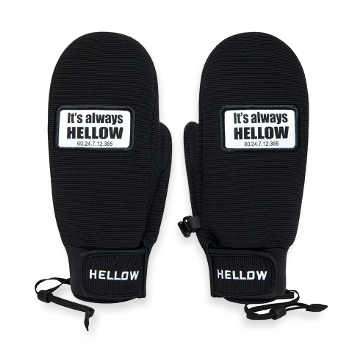 2526 SPRING GLOVES BLACK