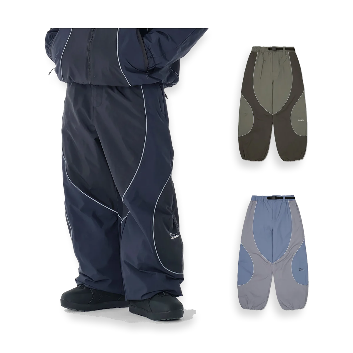 2526 DIMITO ATOM BANDED PANTS