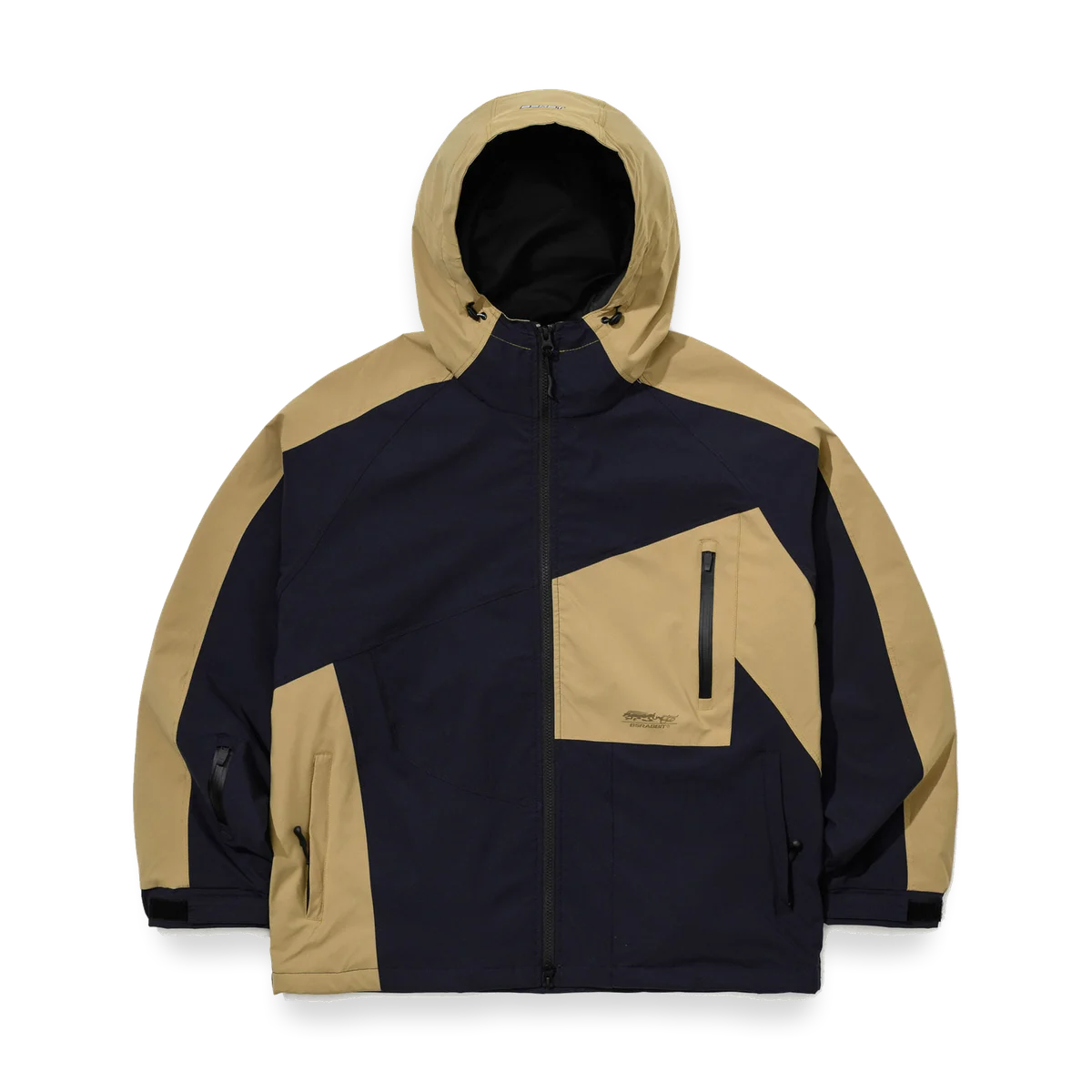 2526 Dual Tone Active 1oz Insulated Hooded Jacket Navy