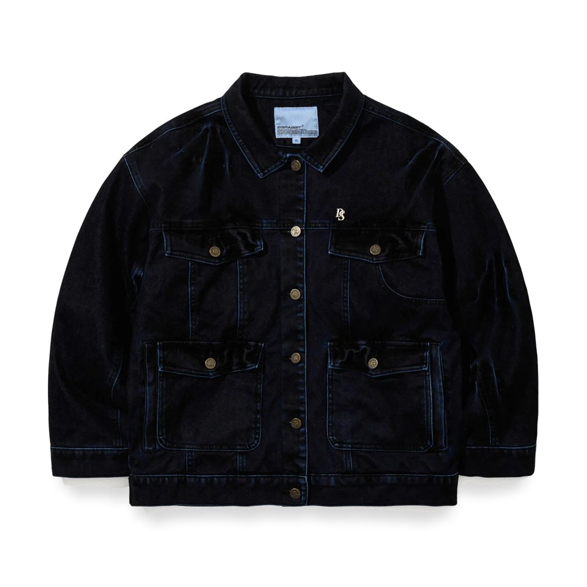2526 Dsxbs Wax Real Denim Wide Work Jacket