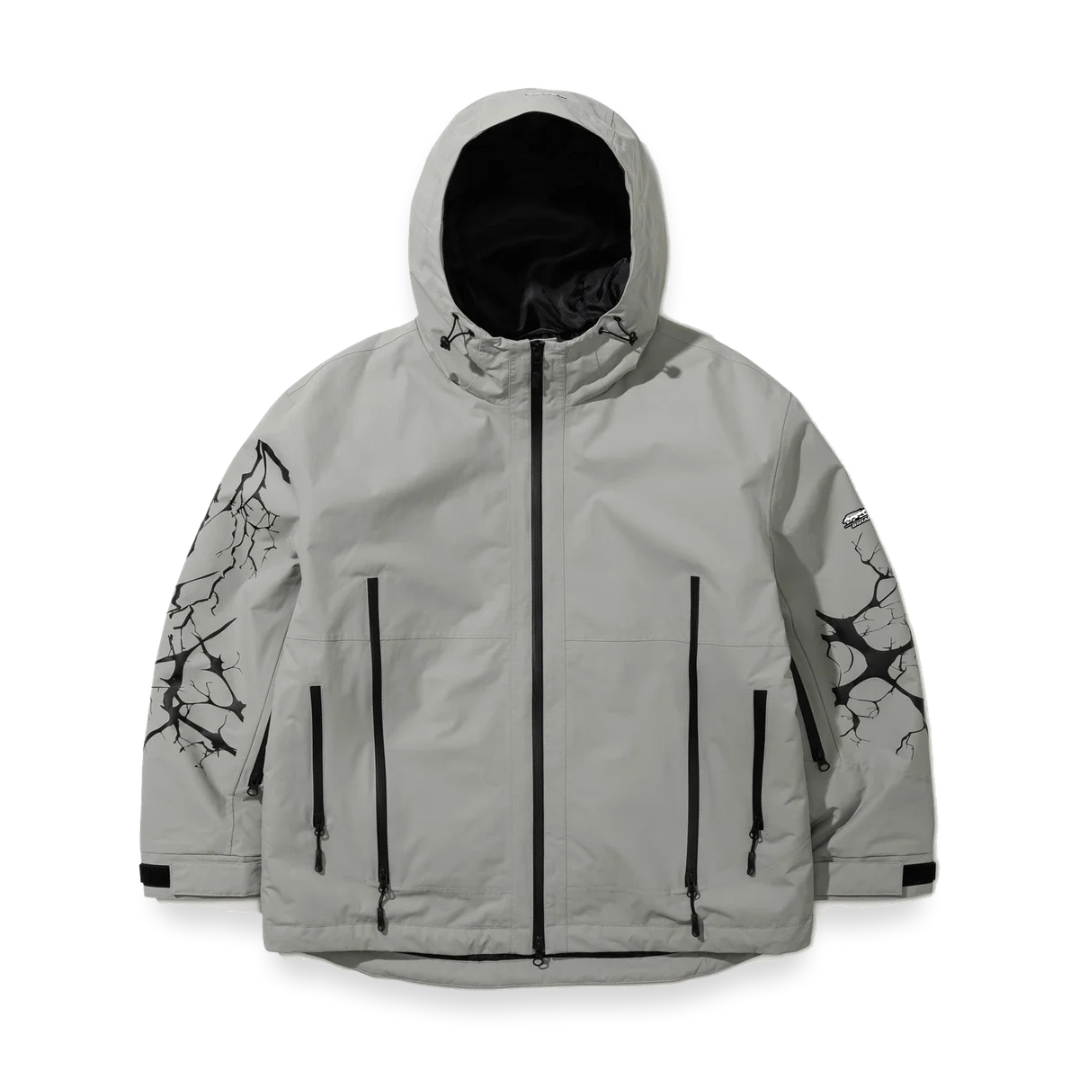 2526 Dual Zip Seam Sealing Hooded Jacket