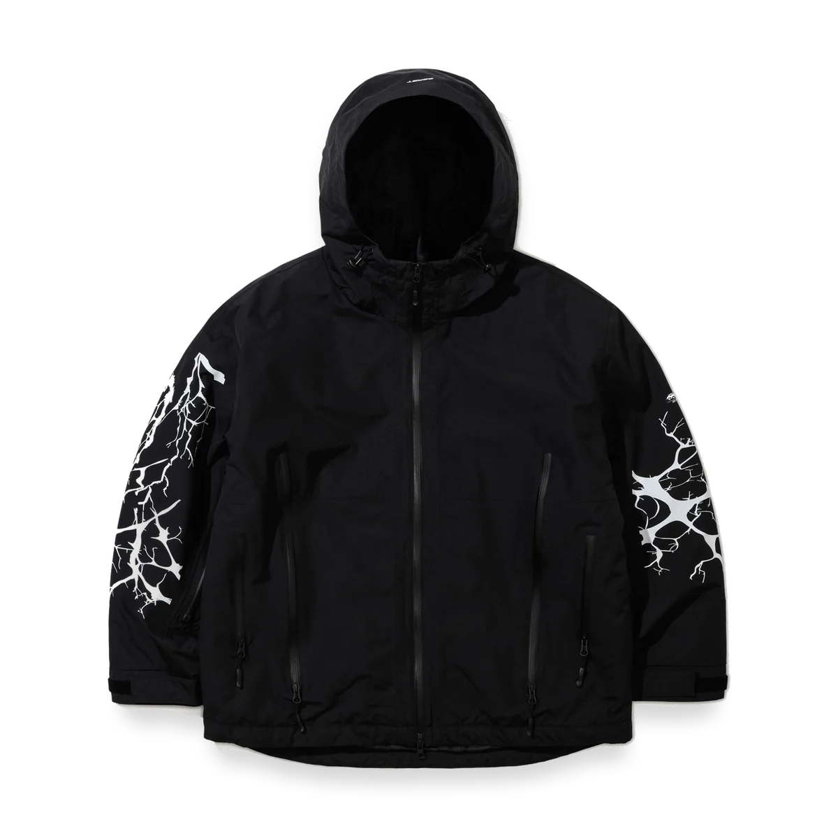 2526 Dual Zip Seam Sealing Hooded Jacket