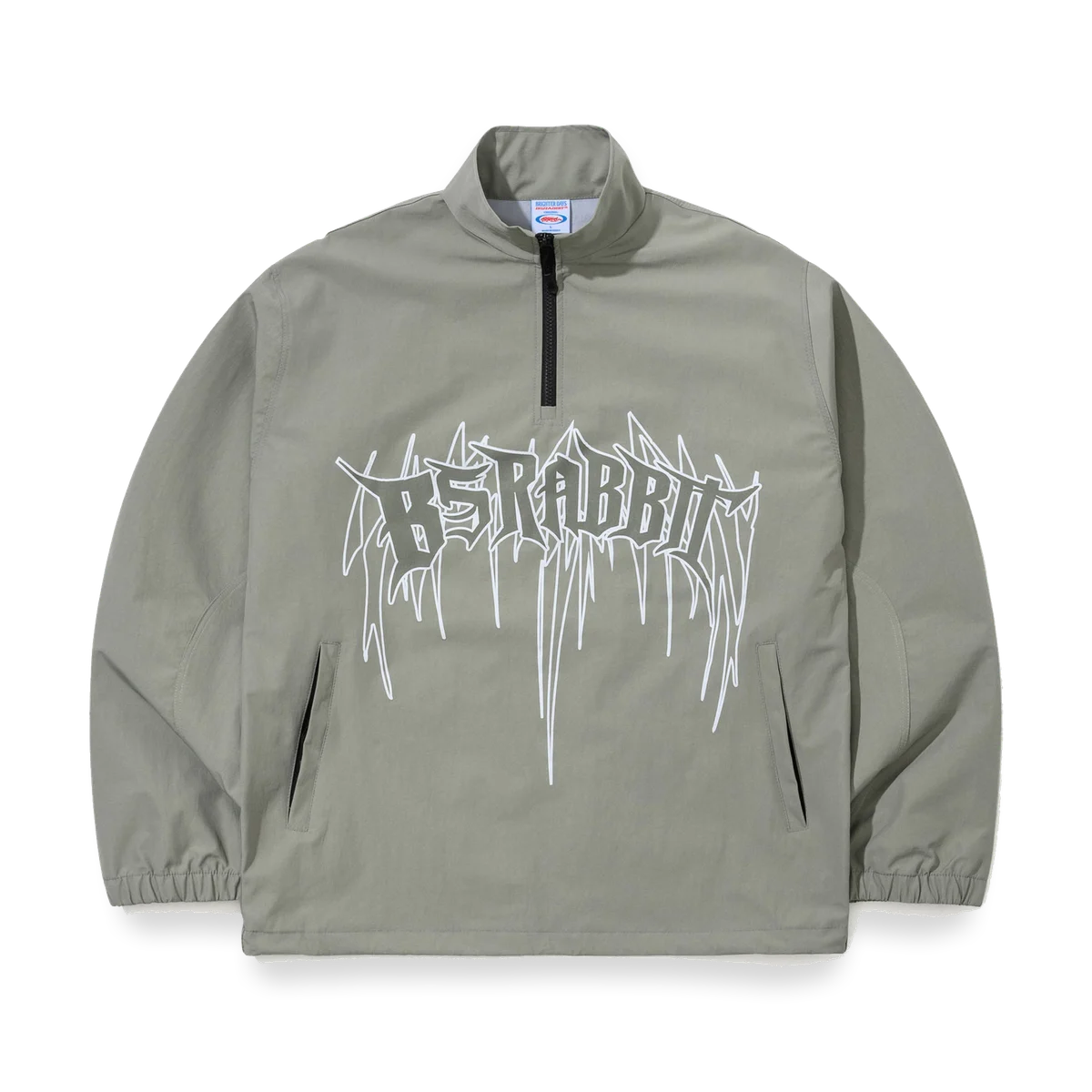 2526 Death Logo 3L Anorak Jacket Gray