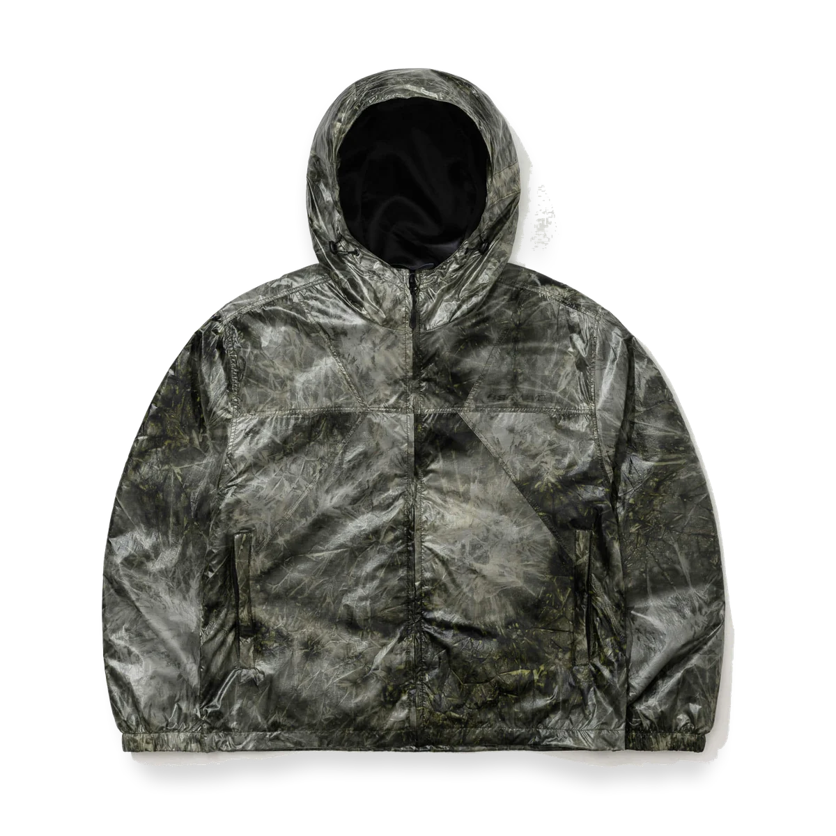 2526 Bsrwave Brushed Dye Hooded Khaki