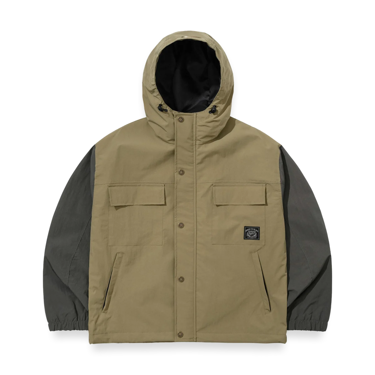 2526 Pocket Ridge Hooded Jacket Khaki