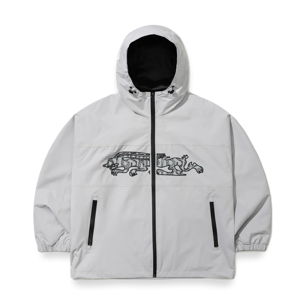 2526 Reflective Drabbit Hooded Jacket Gray