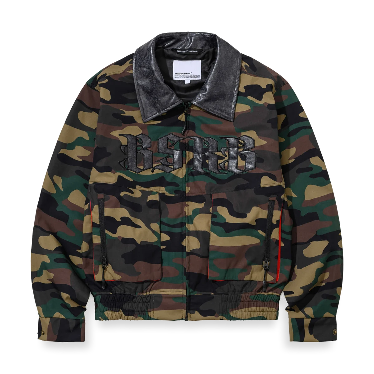 2526 Evercamo Collared Jacket Woodland Camo