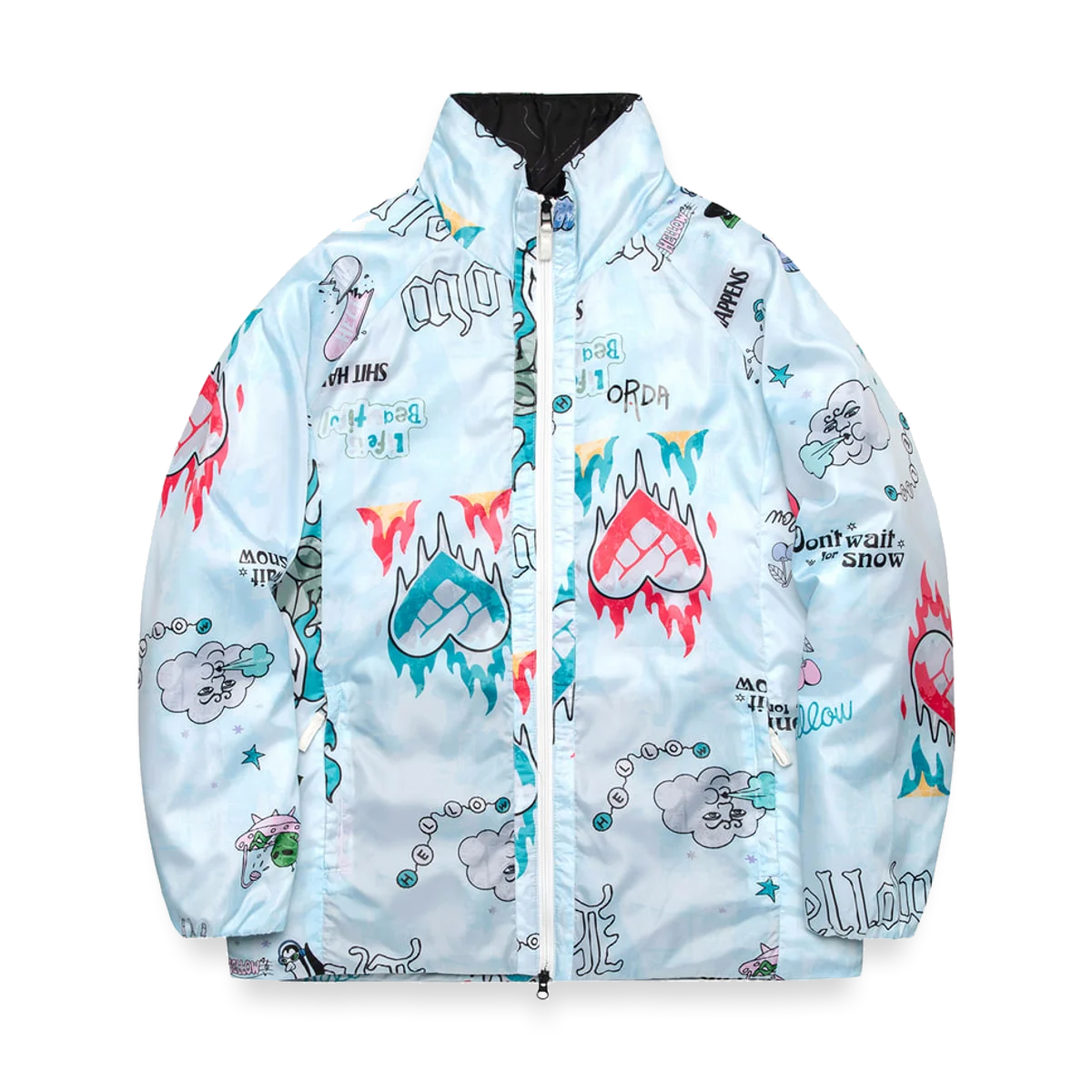 2526 SANGRIME INSULATION JACKET DICE FLAME
