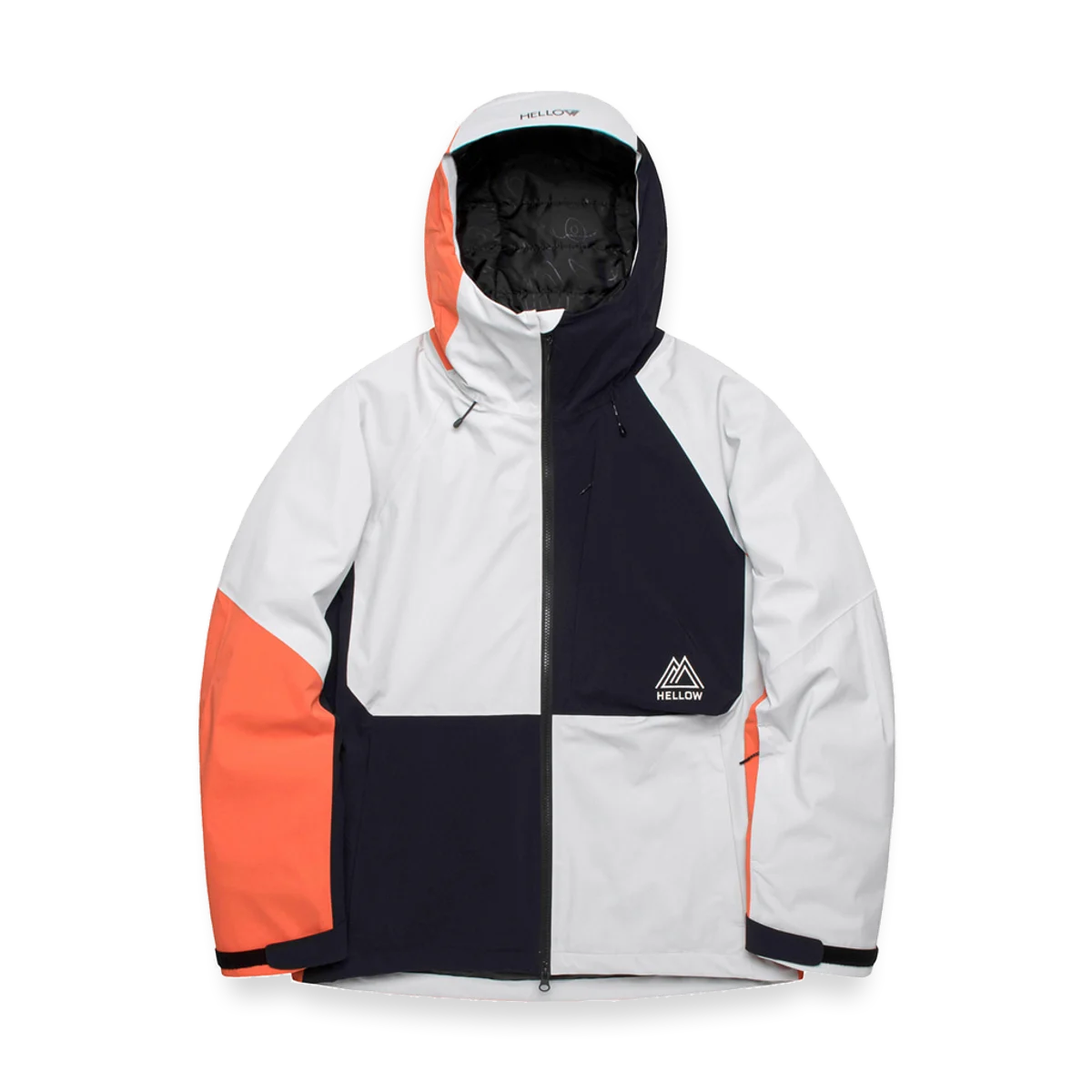 2526 TRACE 2L JACKET ORANGE BLOCK
