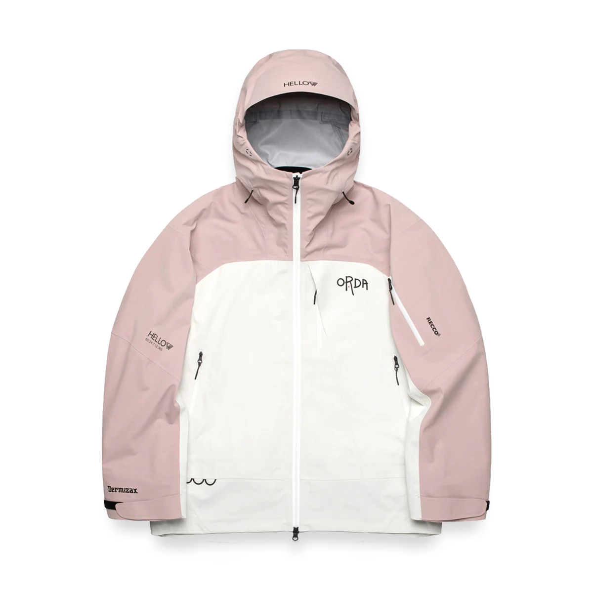 2526 ORDA 3L JACKET MERINO PINK