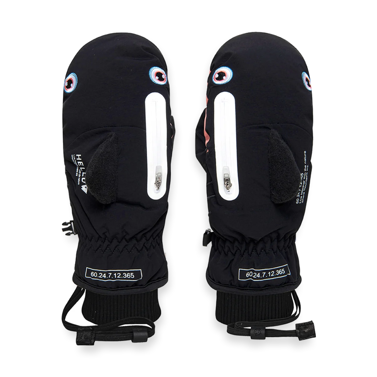 2526 ELYSIUM A DOWN GLOVES SHARK BLACK