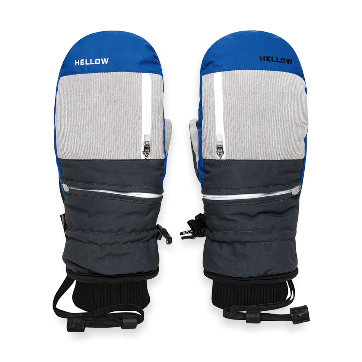 2526 POCKET ZIP OPEN GLOVES C BLUE