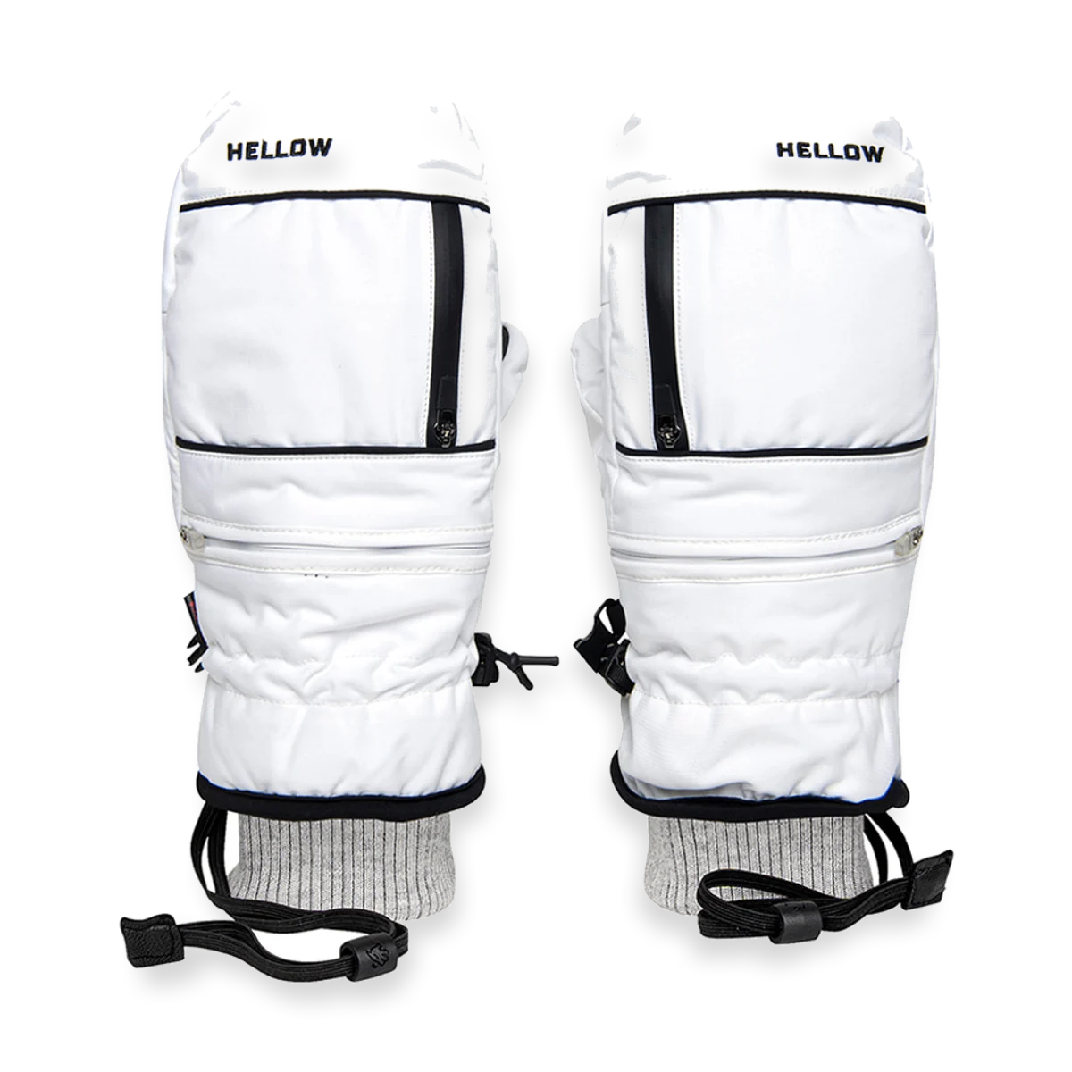 2526 POCKET P ZIP OPEN GLOVES WHITE
