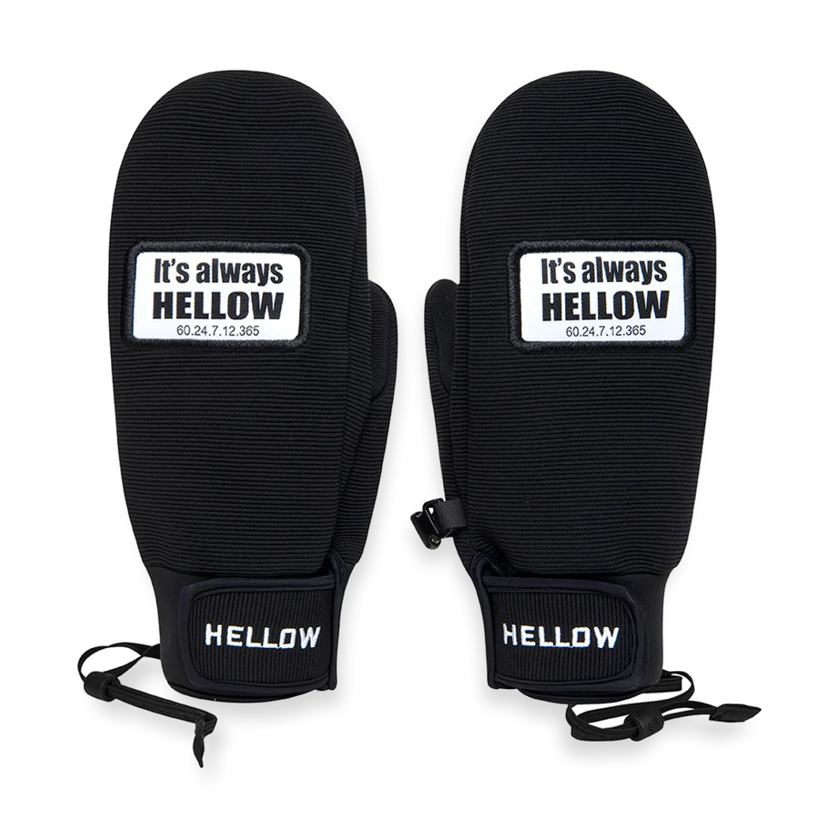 2526 SPRING GLOVES BLACK