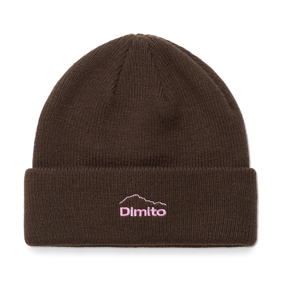 2526 DIMITO 25 DMT LOGO BEANIE BROWN