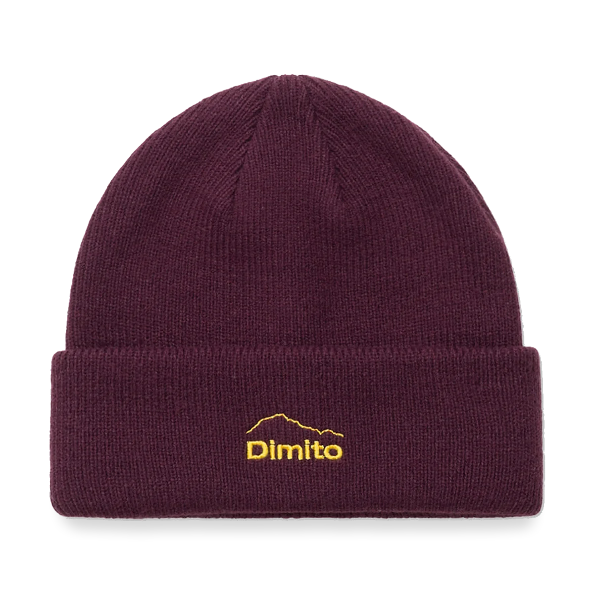 2526 DIMITO 25 DMT LOGO BEANIE WINE