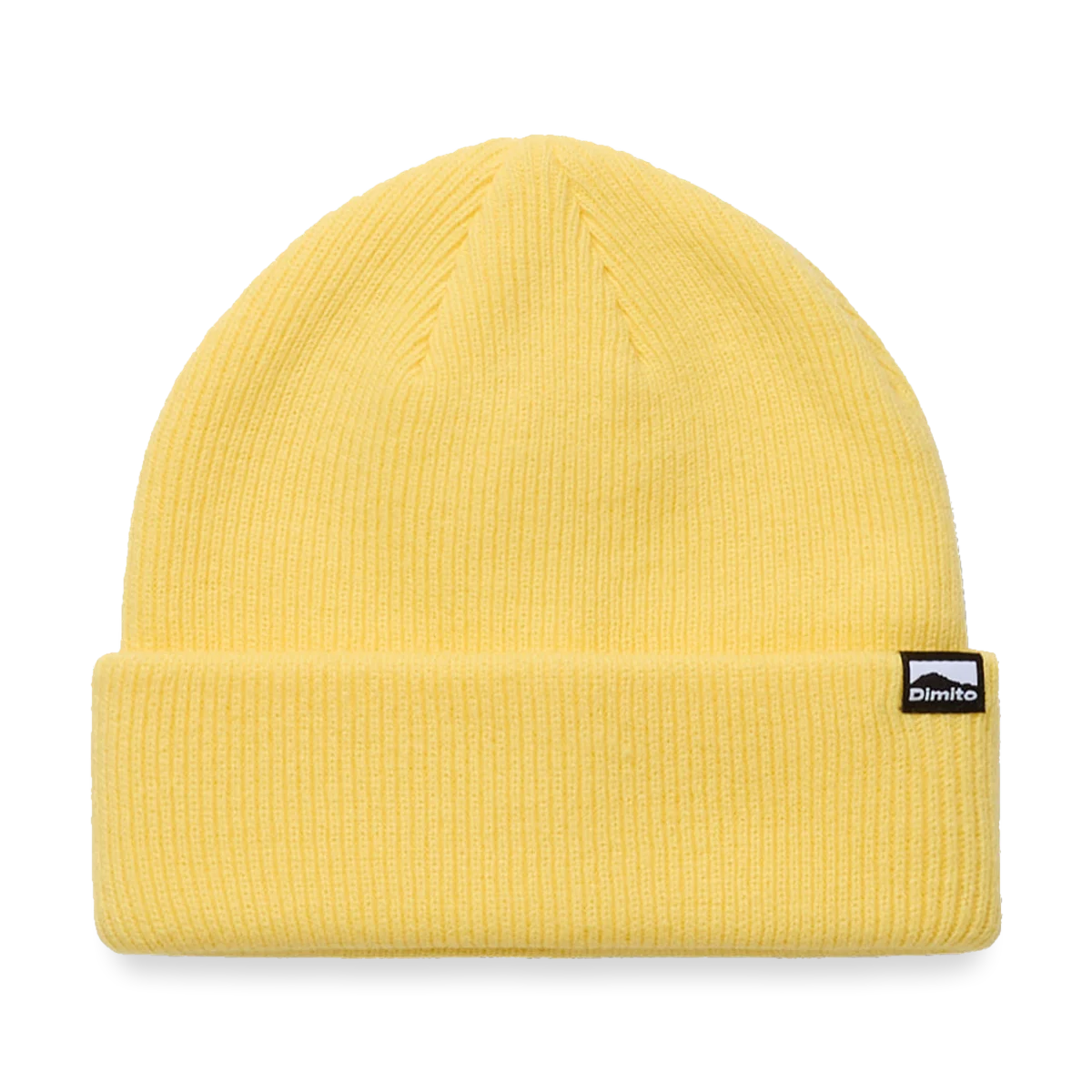 2526 DIMITO BASIC BEANIE LEMON ZEST