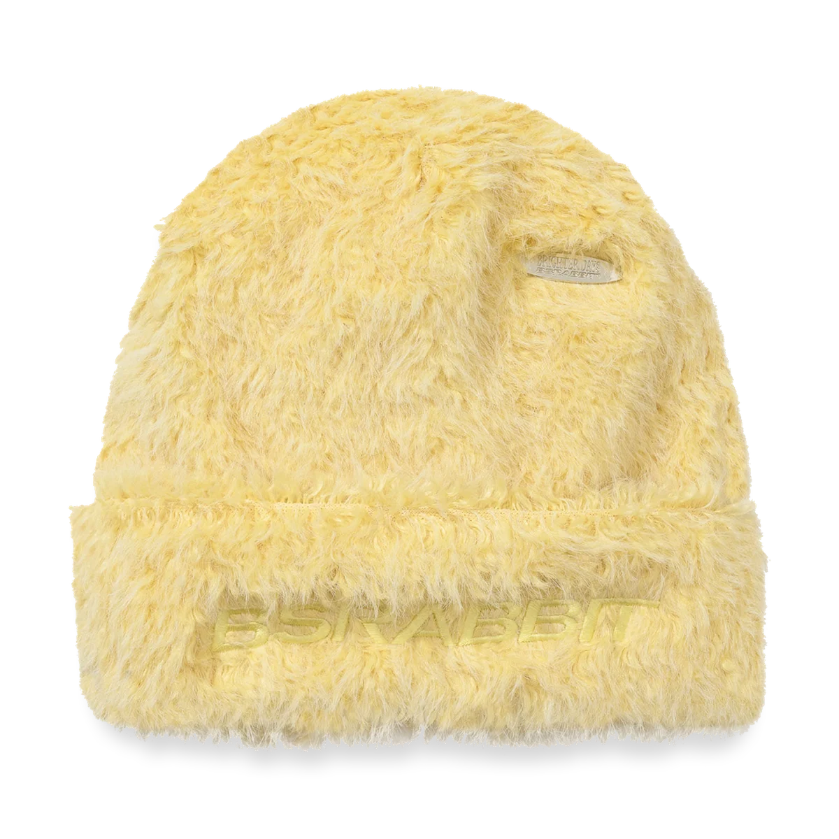 2526 Long Yarn Beanie Yellow