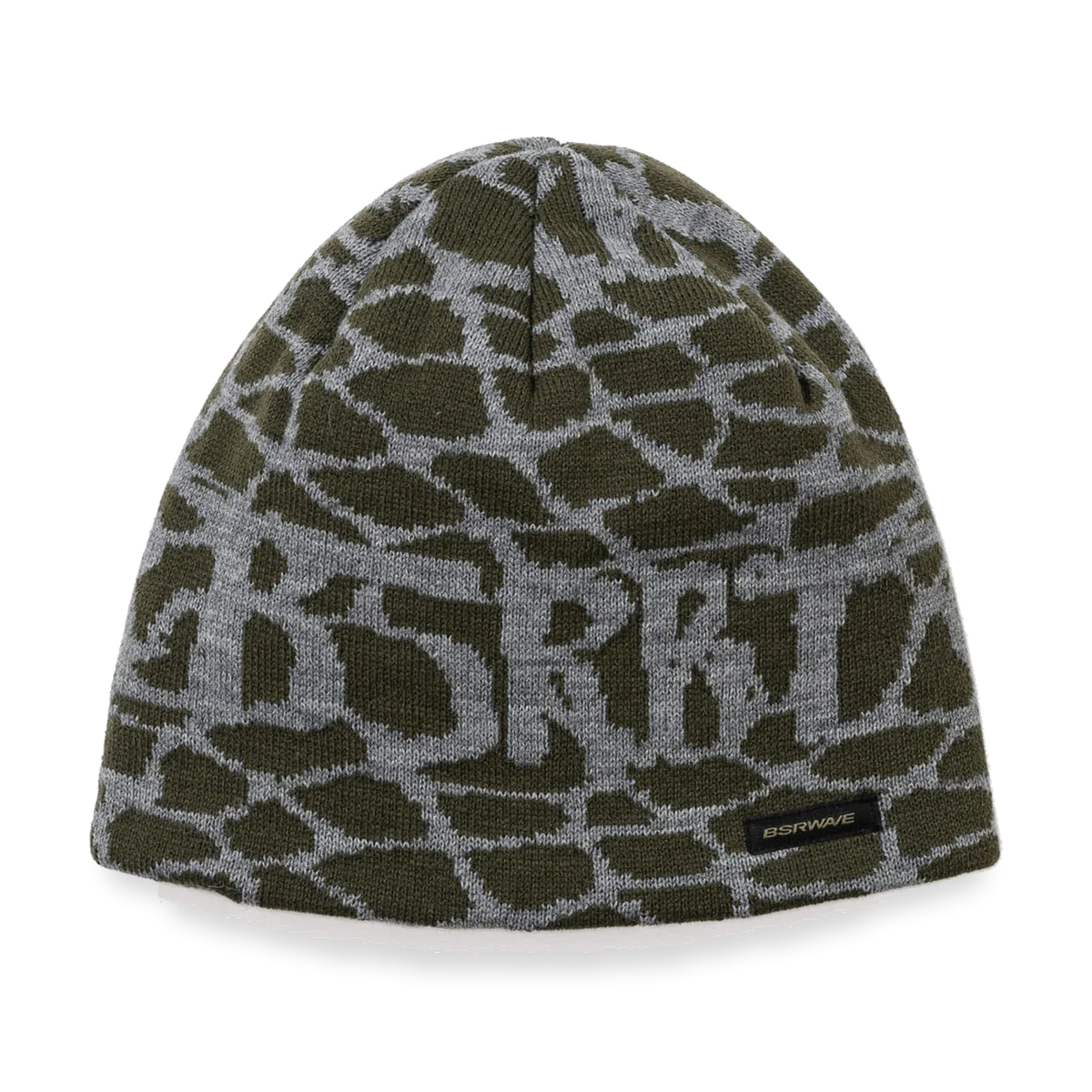 2526 Bsrbt Cracked Pattern Beanie
