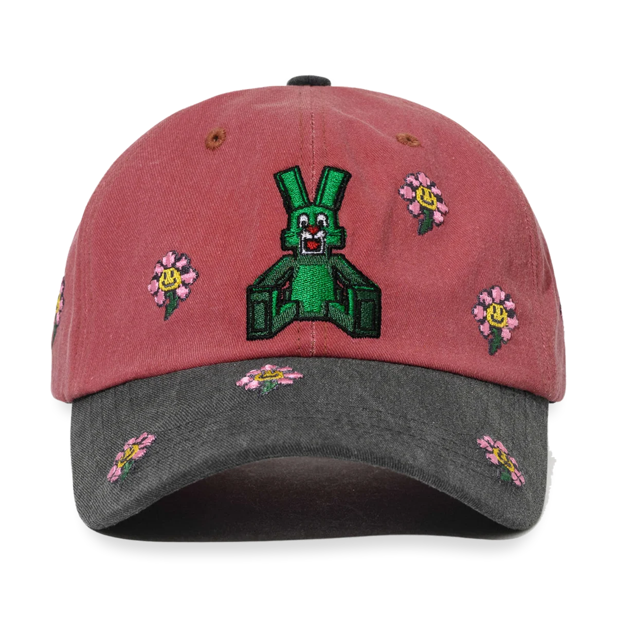 2526 Square Block Rabbit Flower Cotton