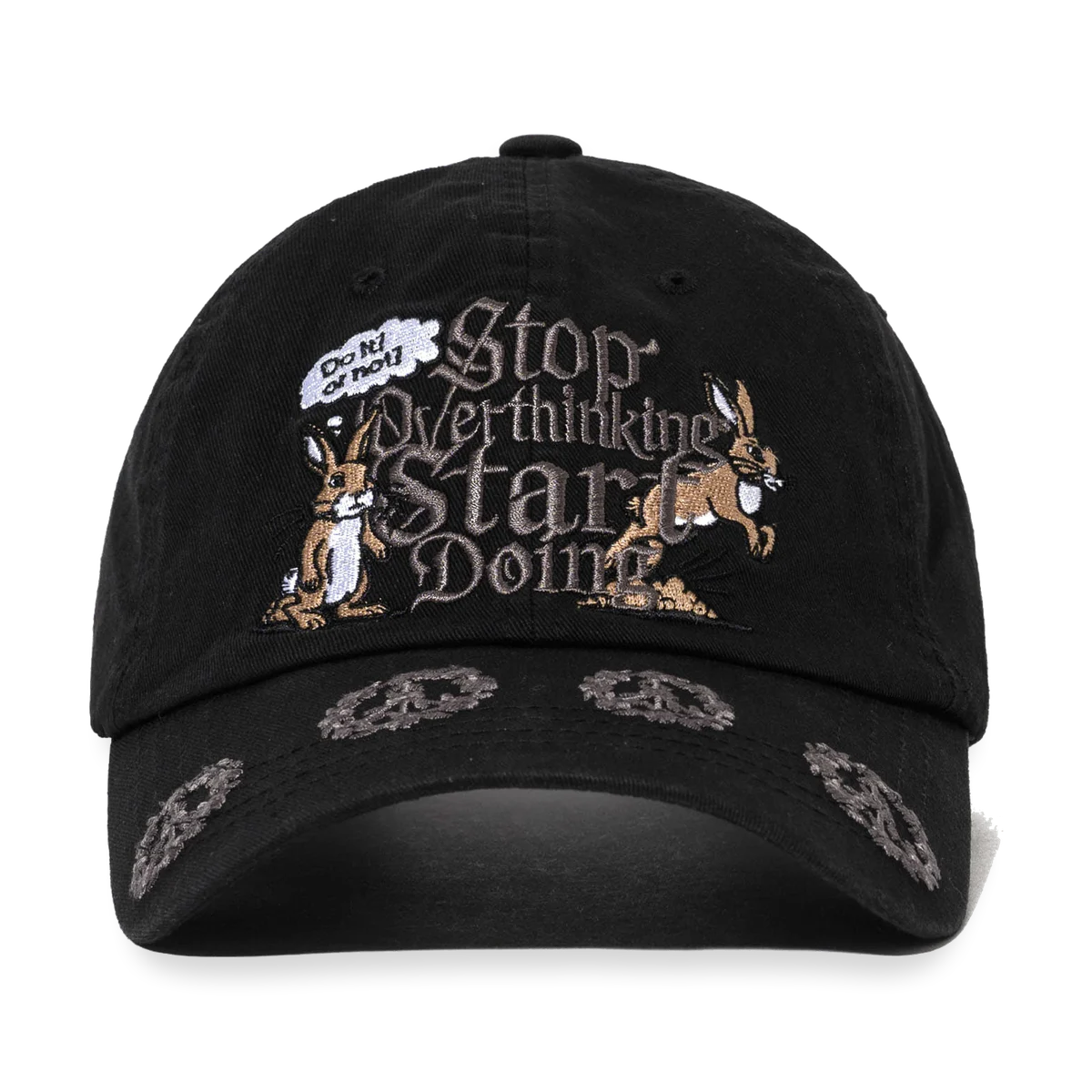 2526 Overthinking Cotton Cap Black
